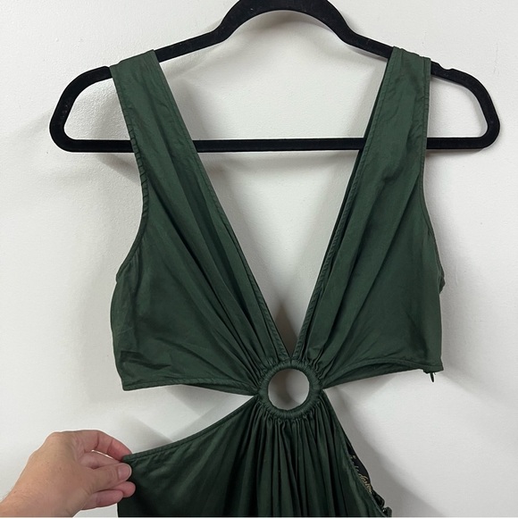 Geisha Designs x Anthropologie Cut Out Tiered Color Block Dress - Picture 6 of 14